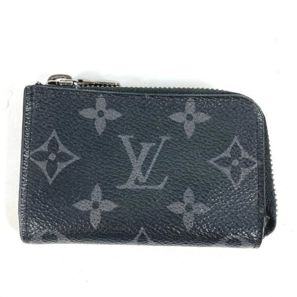 LOUIS VUITTON M63536 MonogramEclipse Portemone Jules Wallet coin purse - Picture 10 of 15